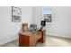 Office with a desk, chair, and a window providing natural light at 26 Stone Bridge Xing, Chapel Hill, NC 27517