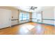 Inviting living room with hardwood floors and natural light from the many windows at 2608 Walley St, Rocky Mount, NC 27803