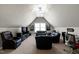 Cozy upstairs living room with comfortable seating, and plenty of space for relaxation at 500 Chandler Grant Dr, Cary, NC 27519