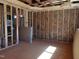 Unfinished interior displays wall and ceiling construction, awaiting customization and finishing touches at 5372 Salem Woods Dr # 18, Graham, NC 27253
