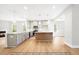 Bright kitchen with an island and ample counter space perfect for cooking at 5372 Salem Woods Dr # 18, Graham, NC 27253