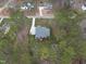 Home on a wooded lot, long driveway at 85 Willow Bend Dr, Youngsville, NC 27596
