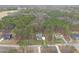 Home is surrounded by trees in a wooded lot at 85 Willow Bend Dr, Youngsville, NC 27596