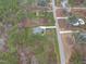 Aerial view of the neighborhood surrounding the house at 85 Willow Bend Dr, Youngsville, NC 27596