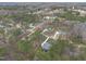 Aerial view of the wooded neighborhood at 85 Willow Bend Dr, Youngsville, NC 27596