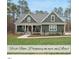 Charming single-story home with a beautifully landscaped front yard and a welcoming covered porch at 85 Willow Bend Dr, Youngsville, NC 27596