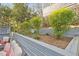 Secluded backyard garden with lush greenery, providing a peaceful retreat at 248 Sweet Bay Pl, Carrboro, NC 27510