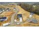 Aerial view of a new home under construction in a residential area at 265 Day Farm Dr, Lillington, NC 27546