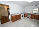 Clean kitchen featuring updated cabinets and modern appliances at 300 W Carr St, Mebane, NC 27302