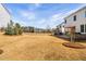 Expansive backyard with a patio area, perfect for outdoor entertaining and relaxation at 3215 Jones Lake Rd, Fuquay Varina, NC 27526