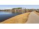 Path alongside lake at 3215 Jones Lake Rd, Fuquay Varina, NC 27526