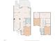 Detailed floorplan showcasing the layout of the home's two stories at 360 Linden Close, Pittsboro, NC 27312