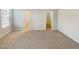 Bedroom featuring carpet, a walk-in closet, an additional closet and a window for natural light at 480 Stonewall Dr, Mebane, NC 27302