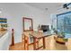 Living Room featuring modern furniture, lots of natural light, and hardwood floors at 521 N Mangum St # 12, Durham, NC 27701