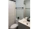 Stylish bathroom featuring modern fixtures, and sleek design for a luxurious feel at 704 Martin Luther King Jr Blvd # D12, Chapel Hill, NC 27514