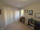 A bedroom that offers a serene retreat with lots of natural light and storage at 704 Martin Luther King Jr Blvd # D12, Chapel Hill, NC 27514