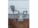 Exterior shot showcasing the gas meter at 804 S Sampson Ave, Dunn, NC 28334