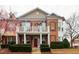 Inviting brick townhouse with front porch and balcony at 9221 Calabria Dr # 121, Raleigh, NC 27617