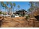 Backyard with comfortable seating area on a patio at 1012 Casa Dega Way, Raleigh, NC 27613