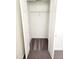 Utility closet includes wire shelving and open doors for easy access at 105 Cross Hill Ln, Holly Springs, NC 27540