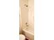 Bathroom shower and tub with all white surround and silver fixtures at 105 Cross Hill Ln, Holly Springs, NC 27540