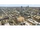 Stunning aerial view of downtown featuring a lovely urban park and cityscape at 1249 S Blount Street # 101, Raleigh, NC 27601