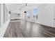 A bright dance studio with hardwood floors, mirrors, and ample space for movement and fitness activities at 1254 White Flint Cir, Durham, NC 27703