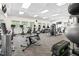 Fitness center with modern exercise equipment, natural light, and ample space for a variety of workouts at 1254 White Flint Cir, Durham, NC 27703