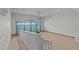Spacious two-car garage with a clean floor and well-lit area offering ample parking and storage space at 1637 Hasentree Villa Ln, Wake Forest, NC 27587