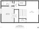 Upstairs floor plan featuring a bedroom, bathroom, storage, and loft at 217 Walker Grv Ln, Lillington, NC 27546
