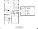 Complete floor plan highlighting the living spaces, including a kitchen, dining room, and garage at 217 Walker Grv Ln, Lillington, NC 27546