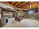A large basement garage space at 2311 Glover Rd, Durham, NC 27703
