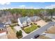 Aerial view of the home and surrounding properties at 2639 Bowden Dr, Creedmoor, NC 27522