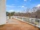 Well-maintained back deck with lake views at 2639 Bowden Dr, Creedmoor, NC 27522