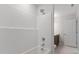 Modern bathroom showcasing a shower/tub combo with a white tile surround at 3016 Dog Rose Dr # 303, Durham, NC 27703
