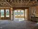 Spacious room with archway and window frames during the home's construction at 3016 Dog Rose Dr # 303, Durham, NC 27703