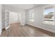 Spacious office with french doors, abundant natural light, and wood-look flooring at 3016 Dog Rose Dr # 303, Durham, NC 27703