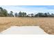Lot featuring a concrete pad and expansive space at 3131 Pilson Rd, Cameron, NC 28326
