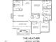 Detailed floor plan showcases kitchen, dining, Gathering room, Primary suite, laundry, bedrooms, and covered porch at 3131 Pilson Rd, Cameron, NC 28326