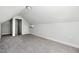 This bedroom boasts neutral carpeting, light walls, and a closet offering ample storage space at 3328 Leaflet Church Rd, Broadway, NC 27505