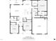 Floor plan of the home shows the layout of the rooms on the first floor at 3328 Leaflet Church Rd, Broadway, NC 27505