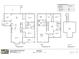 Floor plans showing the layout of the home design with three stories of living area at 3601 Bivins Rd, Hillsborough, NC 27278
