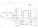 Second floor layout showcasing bedrooms, bathrooms, media room, hallway lounge, and ample closet space at 400 Cottonwood Cir, Raleigh, NC 27609