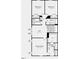 Upstairs floorplan view with Owner's suite, two additional bedrooms, two bathrooms, and a convenient laundry room at 408 Carpels Dr, Wendell, NC 27591
