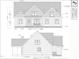 Detailed architectural drawing showing the front and left elevation of the home at 5 Sweet Sister Way, Youngsville, NC 27596