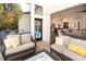 Inviting porch with comfortable seating, perfect for outdoor living at 7004 Bartons Bend Way, Raleigh, NC 27614