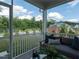Relaxing screened patio with comfortable seating and scenic outdoor views, perfect for enjoying the fresh air at 71 Furley St, Homesite 116, Sanford, NC 27330