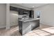 Modern kitchen featuring granite countertops, stainless steel appliances, and a functional center island at 801 Pryor St # 48, Mebane, NC 27302