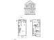 Detailed floor plans for the first and second stories at 934 Allen Park Dr, Knightdale, NC 27604