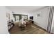 Bright living area with modern furniture, wood floors, and an open layout at 934 Allen Park Dr, Knightdale, NC 27604